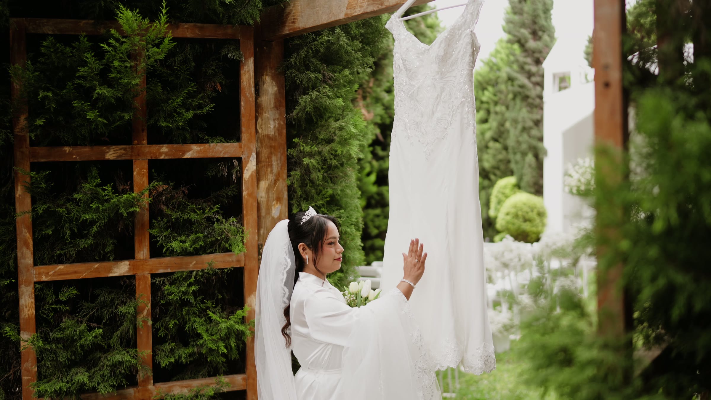 El jardín de la boda